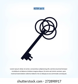 key sign icon