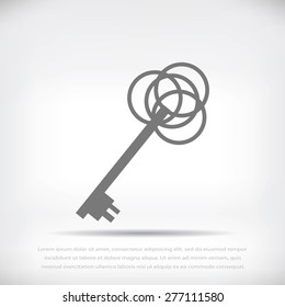 key sign icon