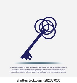 key sign icon