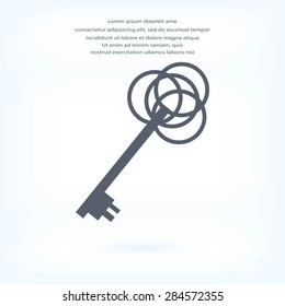 key sign icon