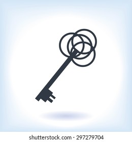 key sign icon