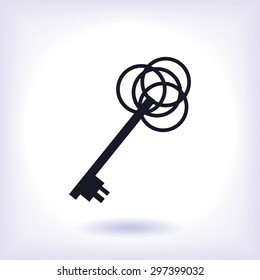 key sign icon