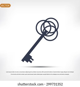 key sign icon