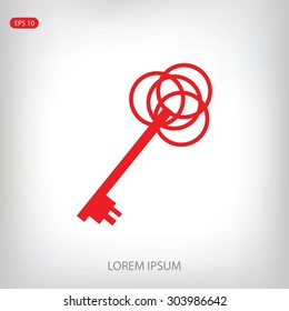 key sign icon