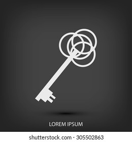 key sign icon