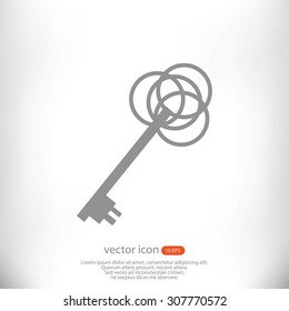 key sign icon