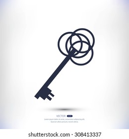 key sign icon