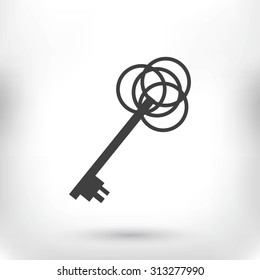 key sign icon