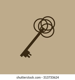 key sign icon