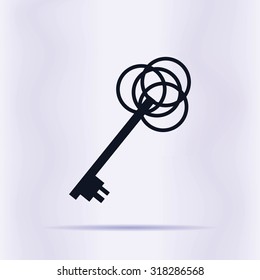 key sign icon