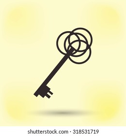 key sign icon