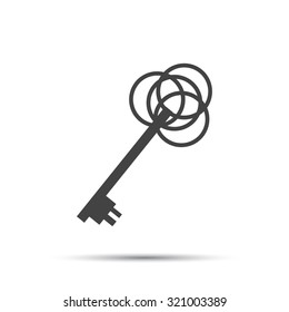 key sign icon