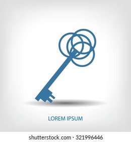 key sign icon