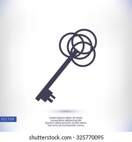 key sign icon