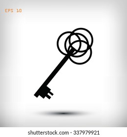key sign icon