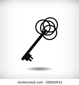 key sign icon