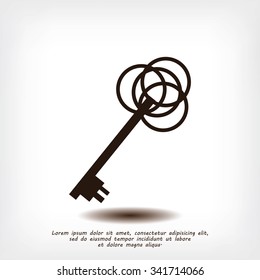key sign icon