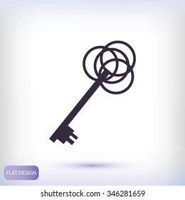 key sign icon
