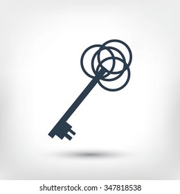 key sign icon