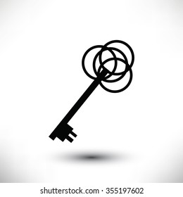key sign icon