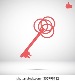 key sign icon