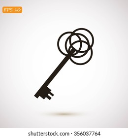 key sign icon