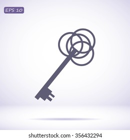 key sign icon