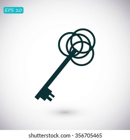 key sign icon