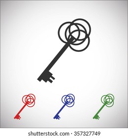 key sign icon