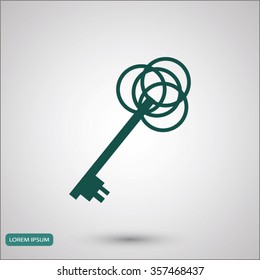 key sign icon