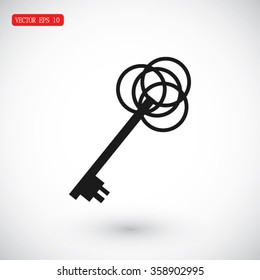 key sign icon