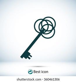key sign icon