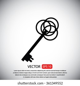 key sign icon