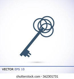 key sign icon