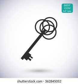 key sign icon