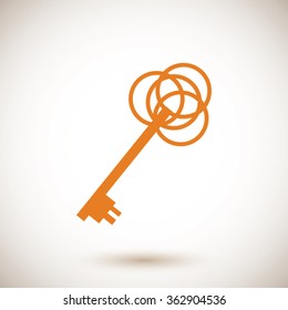key sign icon