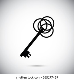 key sign icon