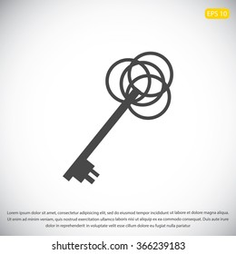 key sign icon