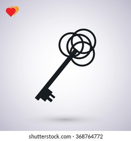 key sign icon