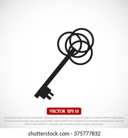 key sign icon