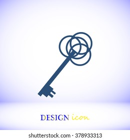key sign icon