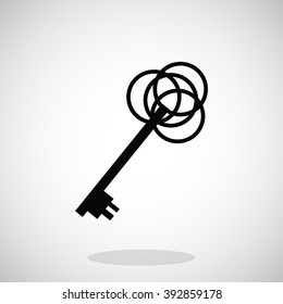 key sign icon