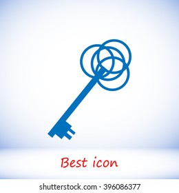 key sign icon