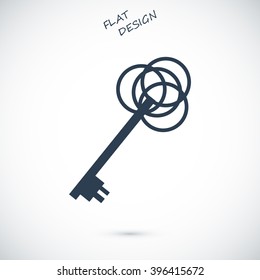 key sign icon