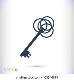 key sign icon