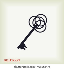 key sign icon