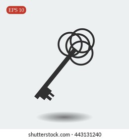 key sign icon
