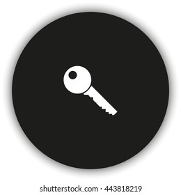 Key sign icon. 
