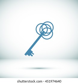 key sign icon
