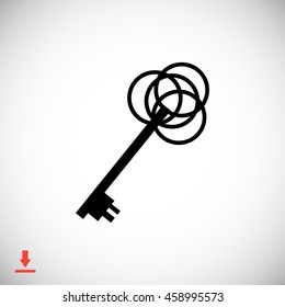 key sign icon